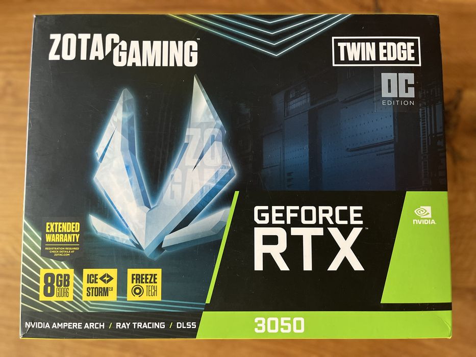 RTX 3050 ZOTAC Twin Edge OC 8GB