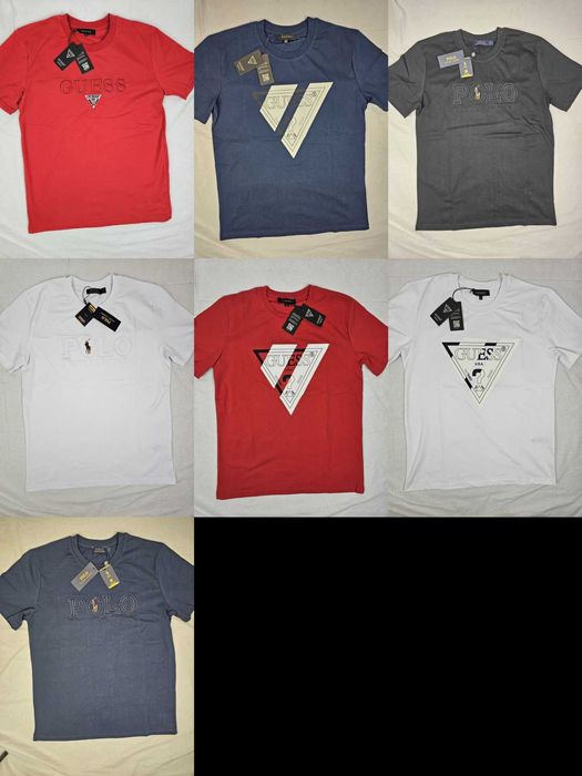 Koszulka tshirt polo Ralph Lauren meska  Guess
