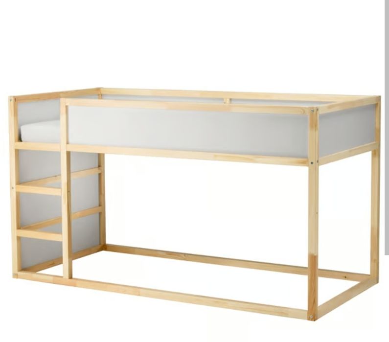 Łóżko kura IKEA z materacem