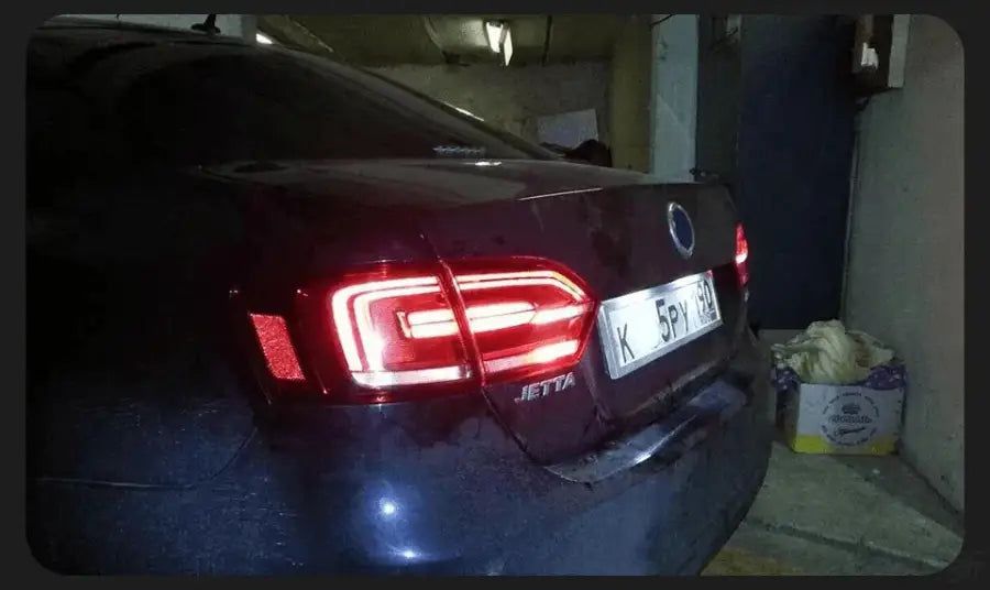 Volkswagen VW Jetta Mk6 2011–2014 Lampy Tylne LED DRL Komplet