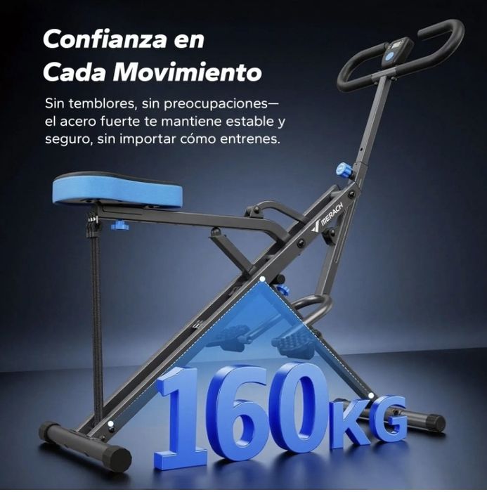 Máquina de Remo e Agachamento