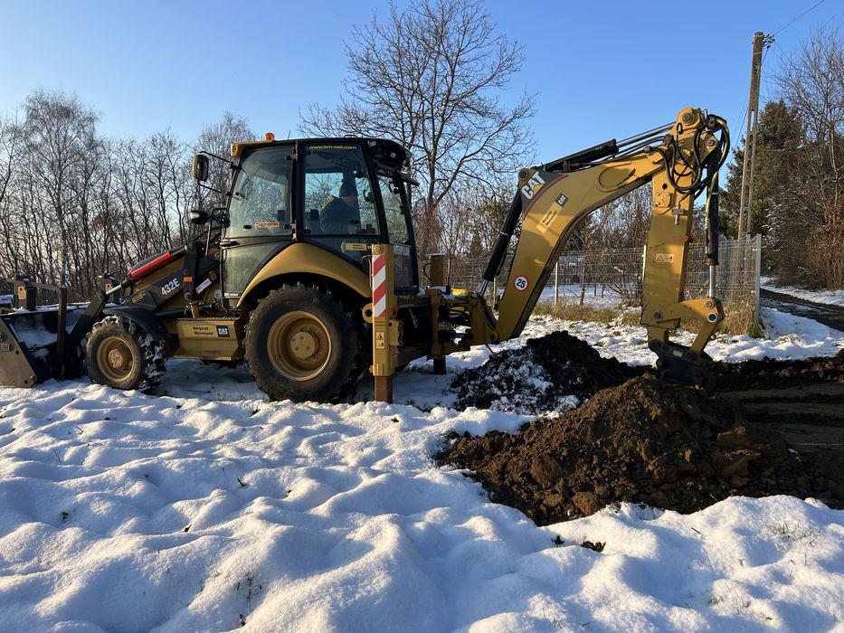 Uslugi koparko ładowarką,mlotem,wykopy,niwelacja terenu, wyburzenia