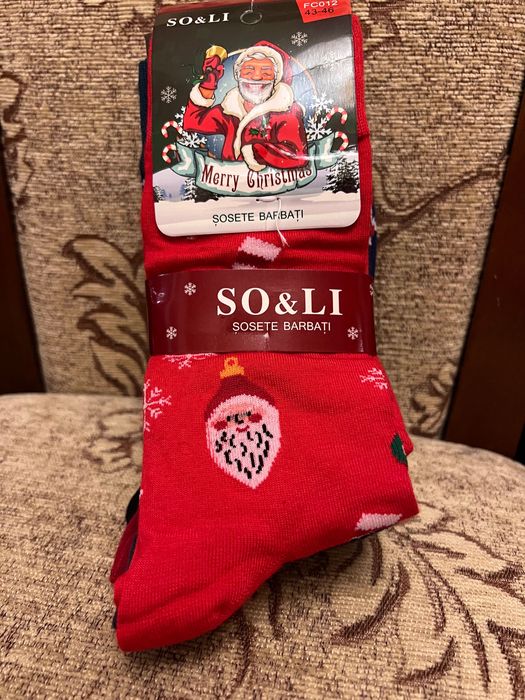 Skarpety świąteczne męskie 5-pak