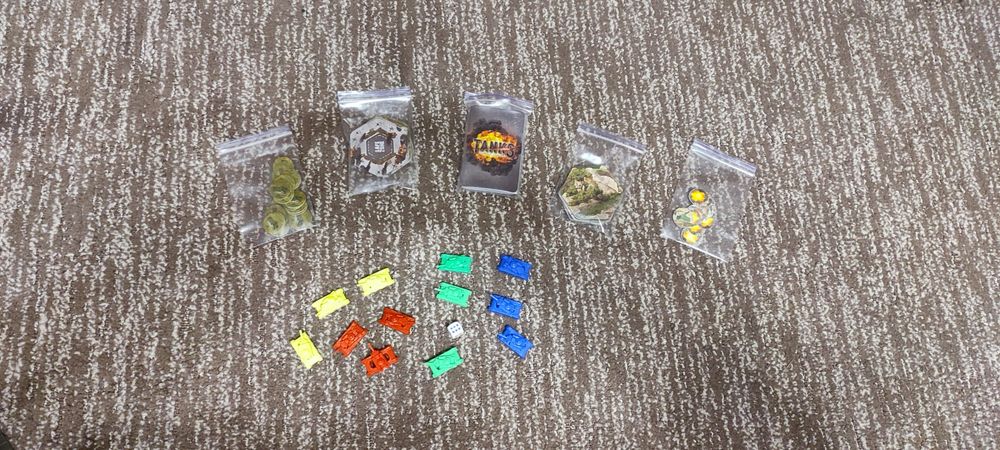 Настільна тактична гра Tanks Battle