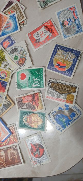 Значки, марки, СССР пряжки монеты