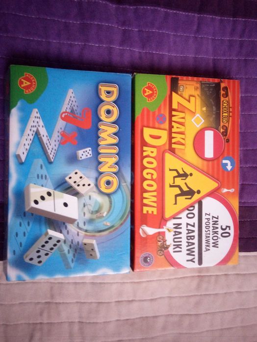 Zestaw gier Znaki Drogowe i Domino