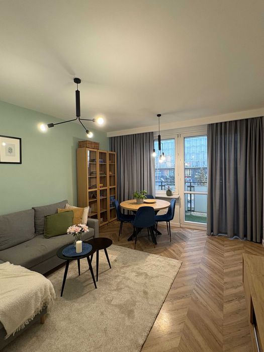 Wynajmę 2 pokoje, 44 m², Wola, Kasprzaka  – balkon, oddzielna kuchnia