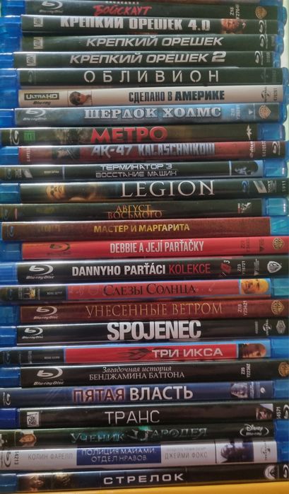 Blu ray фільми коллекція,все ліцензія,та все з перекладом.