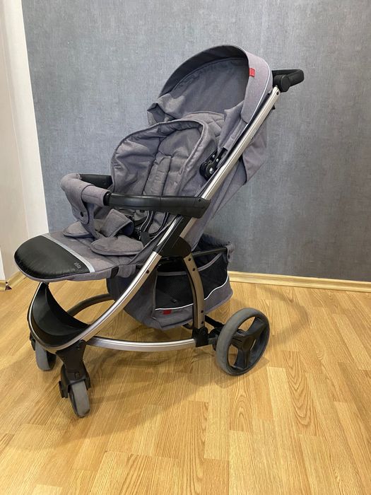 Коляска прогулянкова CARRELLO Vista CRL-5511 Shark Gray в льоні