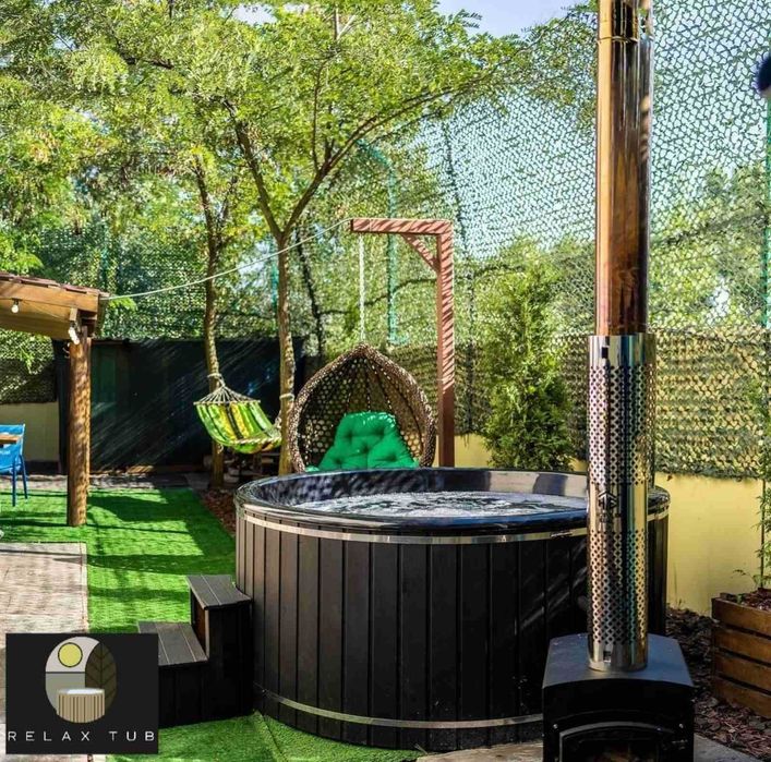 Чан на дровах. Офуро. Спа. Джакузі. Виробництво.