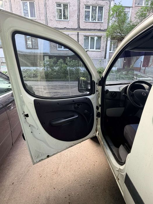 Fiat Doblo Maxi 2008, вантажний фургон, ГБО, білий
