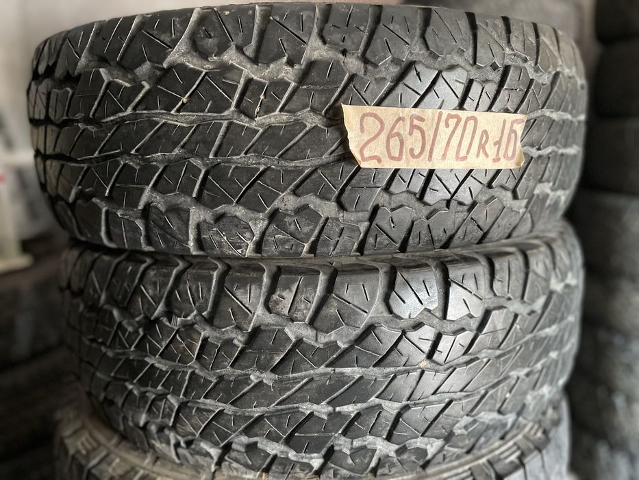 Продам 265/70 р16 шини М+S,всесизон,літо,А/Т
