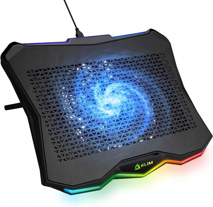 Podkładka chłodząca do laptopa Klim RGB 11–17 cali