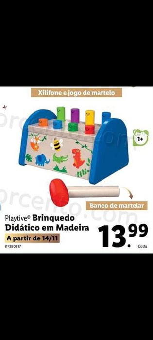 Brinquedo de madeira