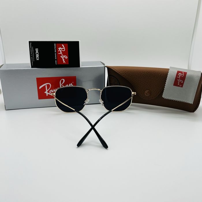 Солнцезащитные очки Ray Ban Hexagonal 3548 Gold|Black