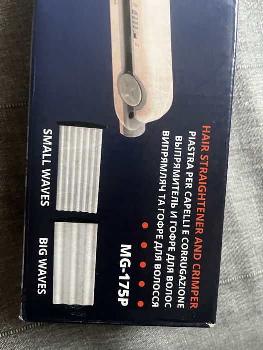 Плойка вирівнювач гофре