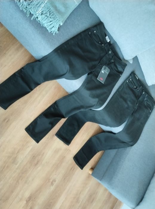 Spodnie męskie Levis 511 slim premium  waterless czarne NOWE