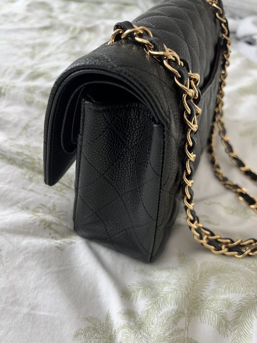 Torebka Chanel CC medium classic flap od ręki