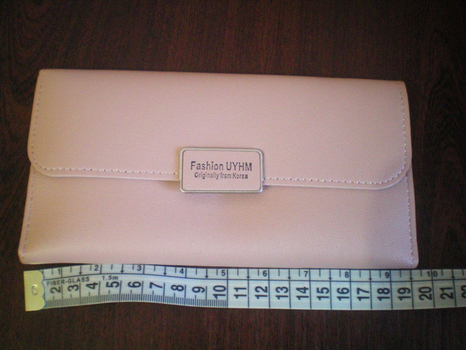 Кошелёк гаманець новый розовый персик можно на подарок визитница Dior