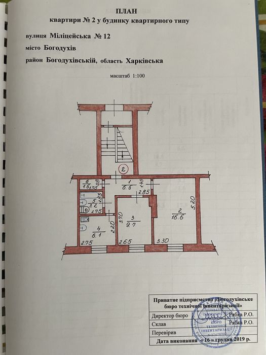 Продаж двохкімнатної квартири
