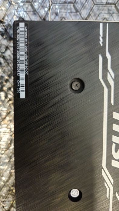 Gráfica RTX2060 MSI