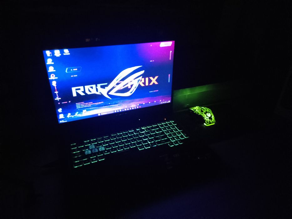 Laptop gamingowy ASUS AMD RYZEN 7 , GTX 1660 TI 6gb