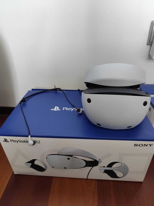 PSVR2 + Adaptador PC + Base Carregamento + Garantia