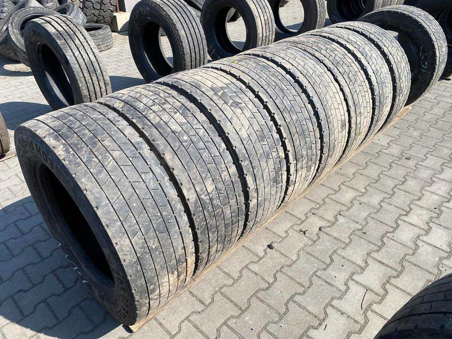 Opony ciężarowe używane napęd 295/60R22.5 CONTINENTAL HYBRID HD3 6-7mm