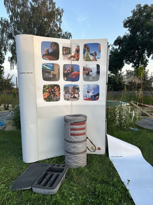 Stoisko reklamowe, przenośna lada wystawiennicza, targowa