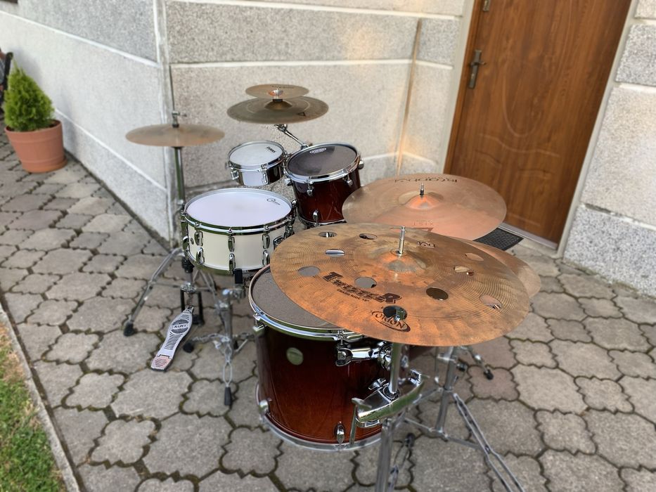 Perkusja Mapex Meridian Birch + Istanbul Agop + hardware +pokrowce