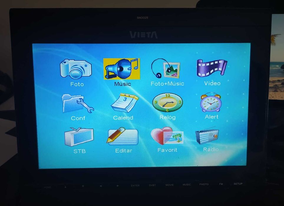 Televisor/Leitor portátil VIETA VTD10