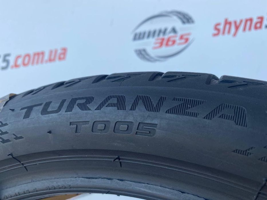 225/40 r19 bridgestone turanza t005 6mm шини бу