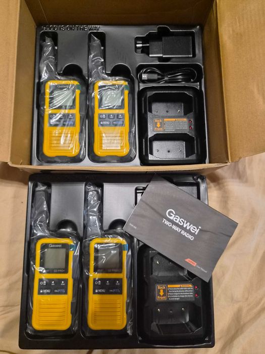 Zestaw krótkofalówek Gaswei G2Pro (PMR446)