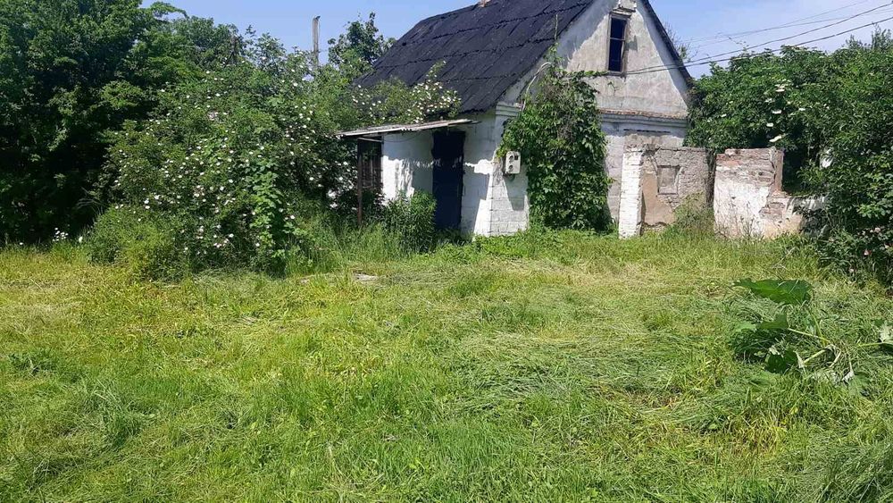 Продам ділянку з будиночком Дніпро с. Мирне