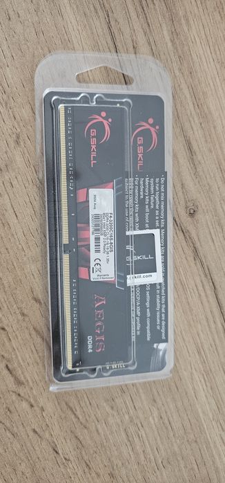 G.SKILL Aegis 8GB DDR4 3200MHz CL16 praticamente nova