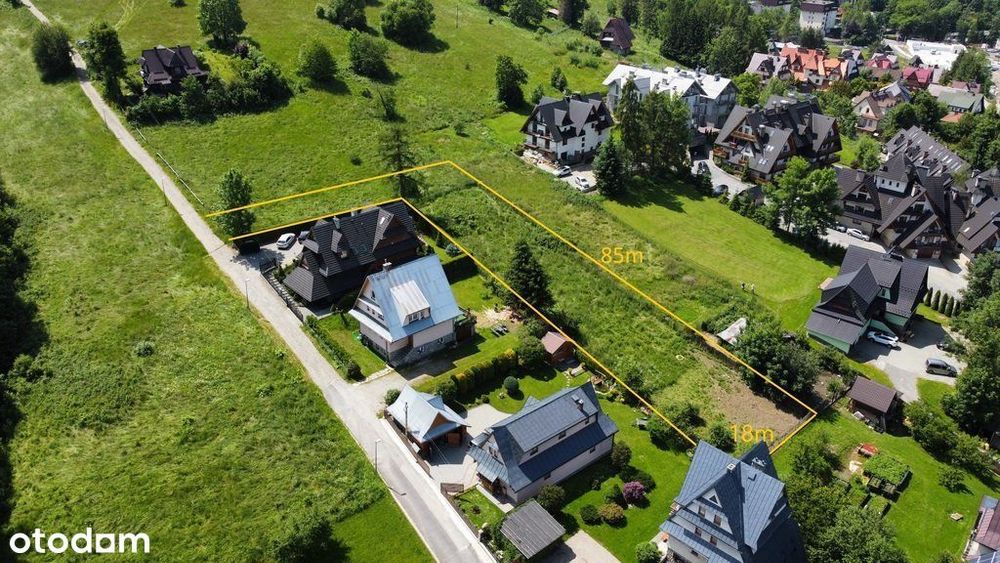 Działka budowlana w centrum Smrekowa z dojazdem