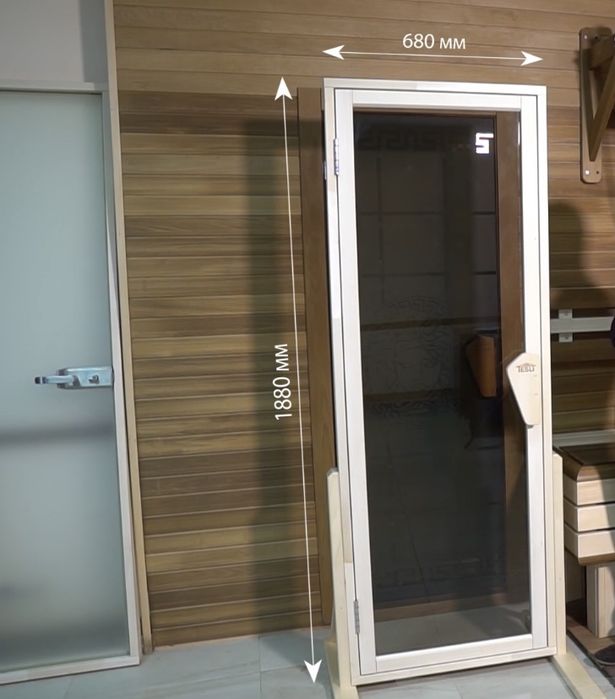 Двері для бані лазні сауни від виробника