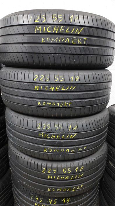 225/55 R18 Michelin Nexen Vredestein шини літні б у склад