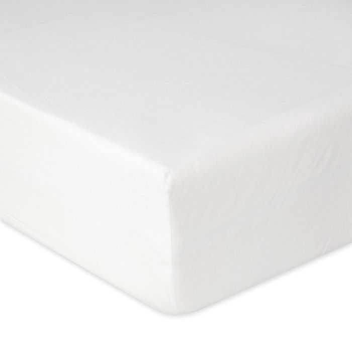 Prześcieradło jersey z gumką 140x200 białe Premium