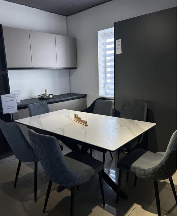 Стіл керамічний розкладний