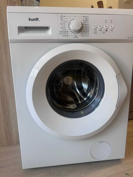 Máquina de Lavar Roupa KUNFT KWM5316 (7 kg - 1400 rpm - Branco)