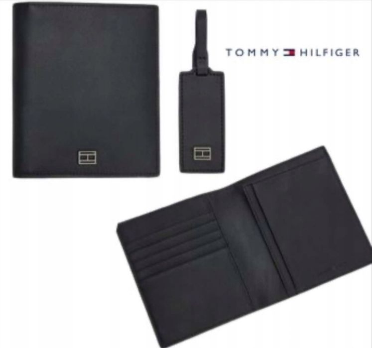 Zestaw prezentowy Tommy Hilfiger portfel+brelok
