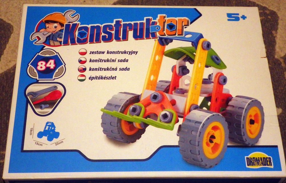 Klocki Konstrukcyjne Dromader 84 elementy