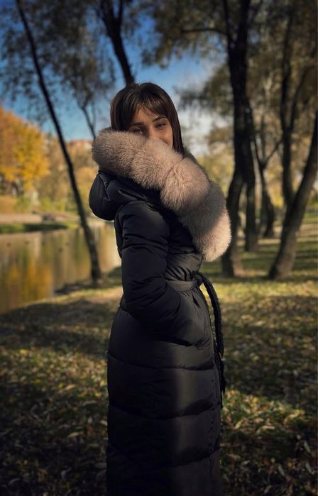 Курточка зима с натуральным мехом