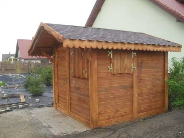 Domek narzędziowy, drewutnia, altana 2,5m x 2,5m