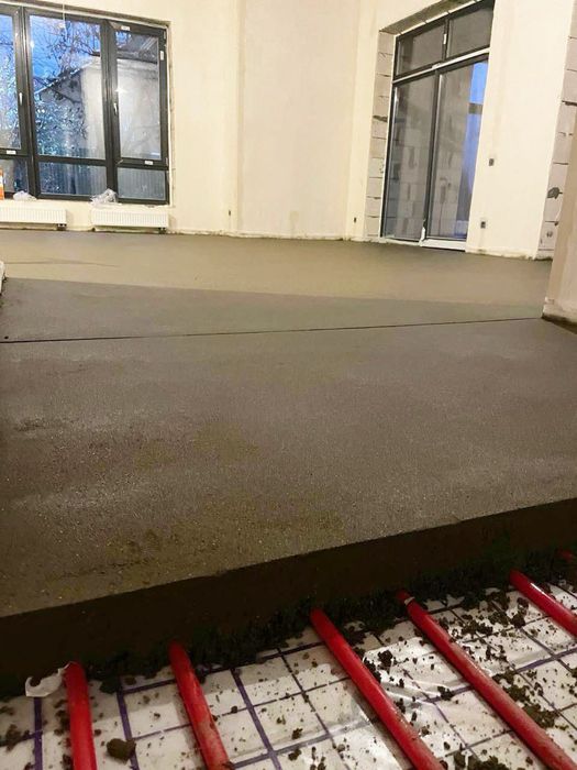 Стяжка підлоги. Напівсуха стяжка. Стяжка під нівелір. Миколаїв та район.