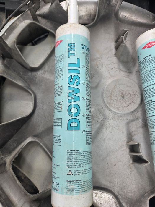 Dowsil silikon klej uszczelniacz do metalu 2szt.