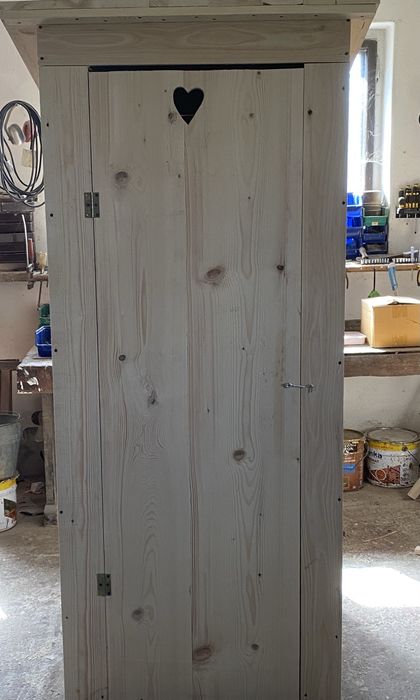 Toaleta/Wc/Szalet/kibelek drewninany na budowe/działke