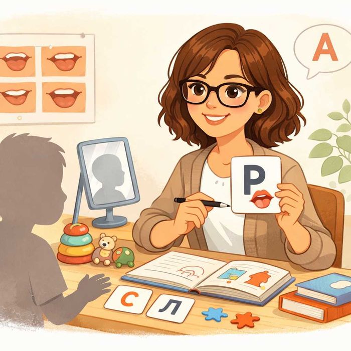 Логопедичні заняття для дітей та дорослих