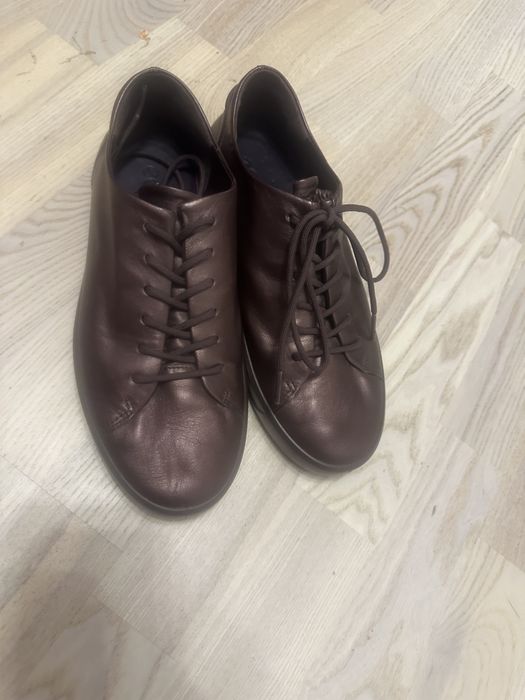 Кеди кросівки ecco марсала бордовий 39